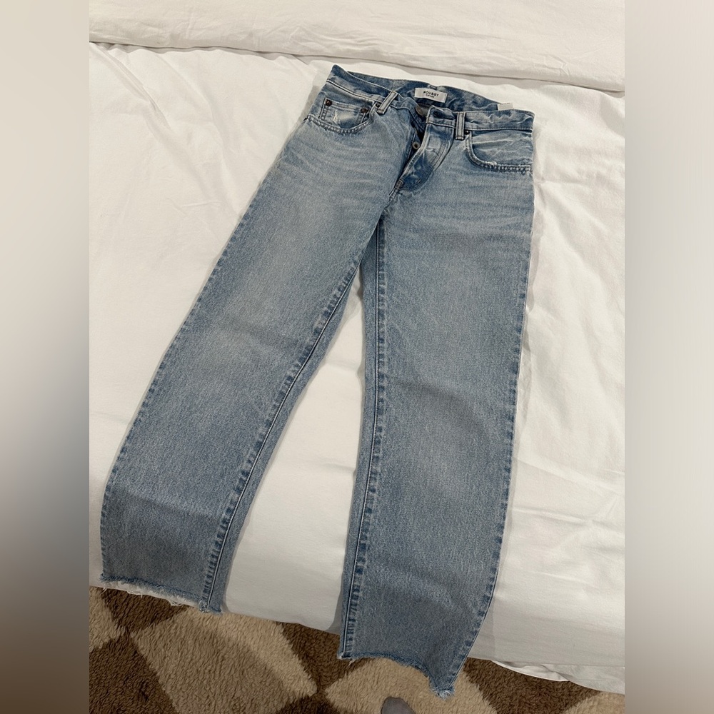 Moussy straight leg jeans